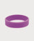 Lila ProEnergetic Kids Band aus flexiblem Silikon mit glatter Oberfläche und dezent eingeprägtem Markenlogo auf neutralem Hintergrund